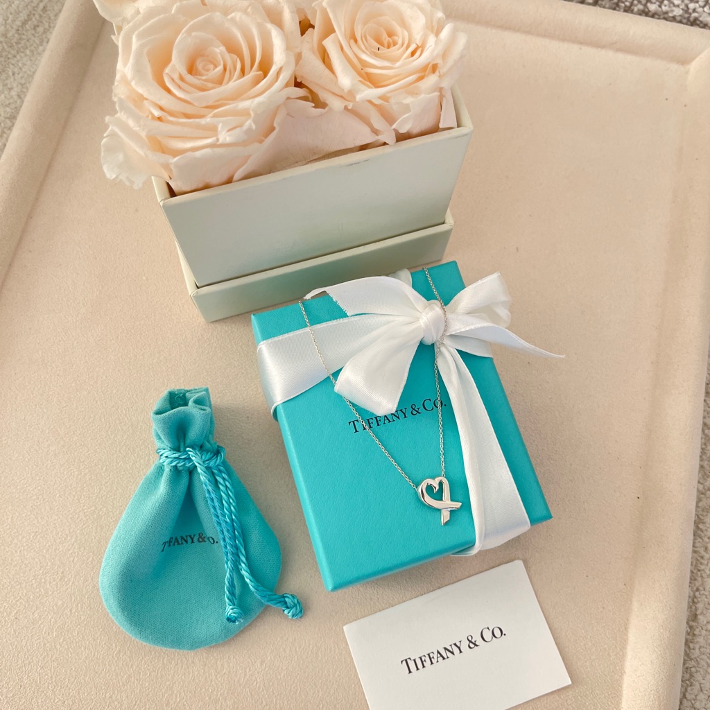 Tiffany & Co. Paloma Picasso Loving Heart Pendant 17” New $430